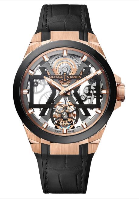 Replica Ulysse Nardin BLAST Rose Gold T-1725-400/02 watch